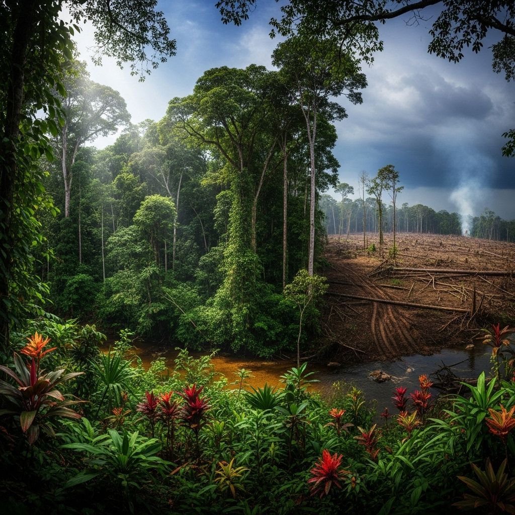 A global look at the urgent threats facing not just tropical but also temperate and boreal rainforests—vital for the planet's survival.