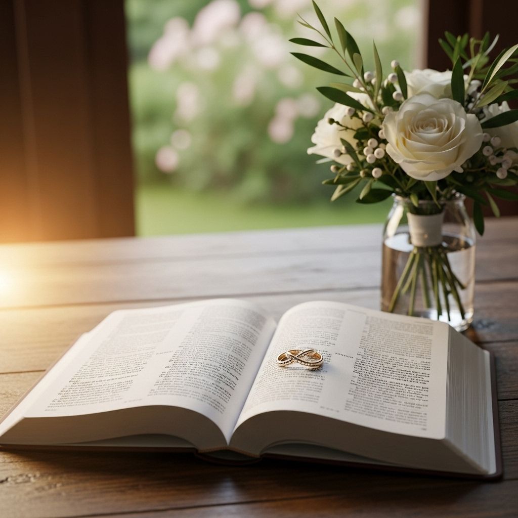 Sacred reflections that inspire commitment, patience, and unity in every partnership.