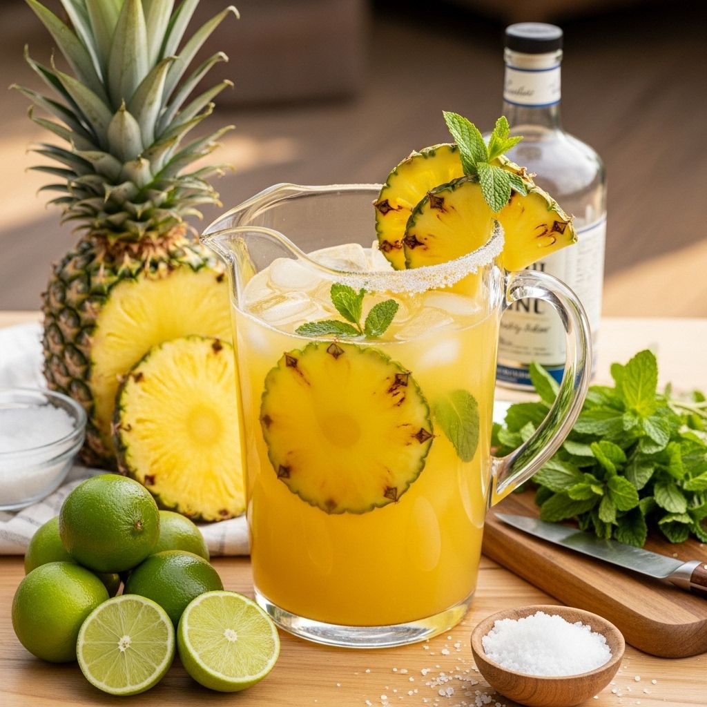Serve smoky-sweet cocktails made ahead to wow guests without the last-minute rush.