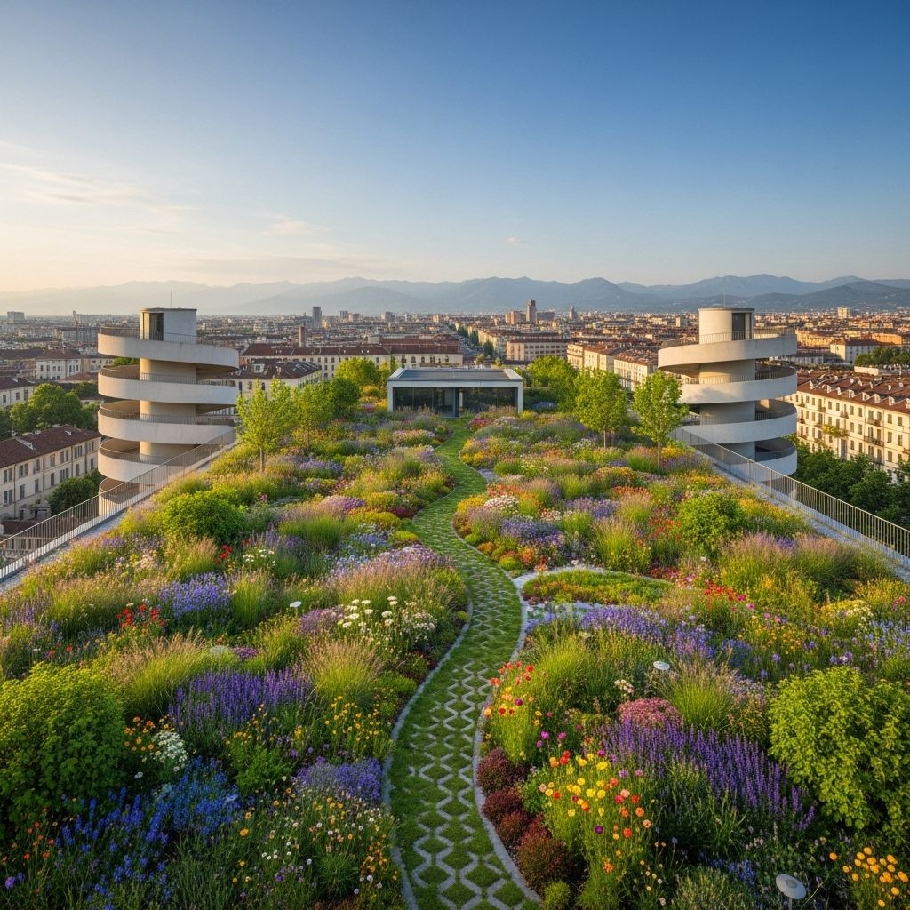 Europe’s Largest Biodiverse Roof Garden Blooms on Turin’s Lingotto Factory Historic Lingotto factory in Turin transforms with a living roof, blending biodiversity, cultural revitalization, and sustainable urban design.