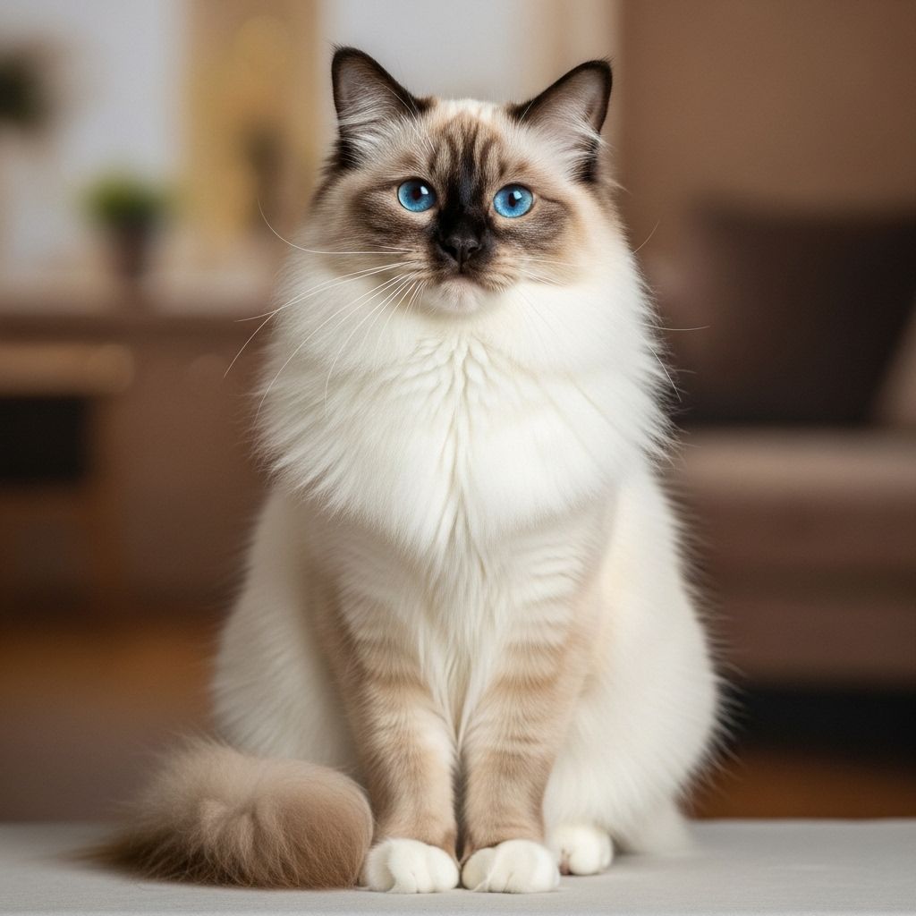 Silky coats and sapphire eyes embody a legacy of devotion and tranquil companionship.