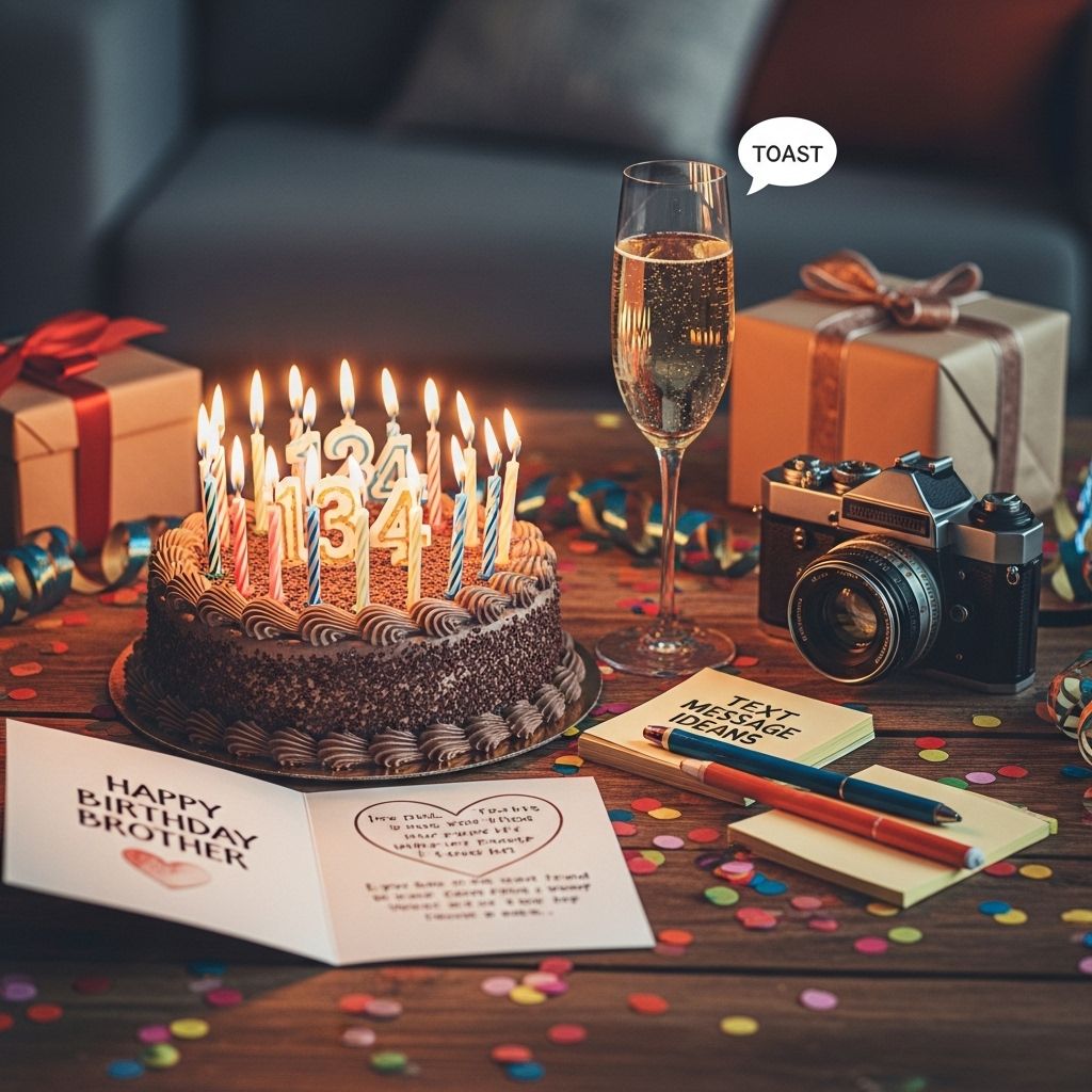 A curated blend of laughter, sentiment, and blessings to honor a lifelong bond.
