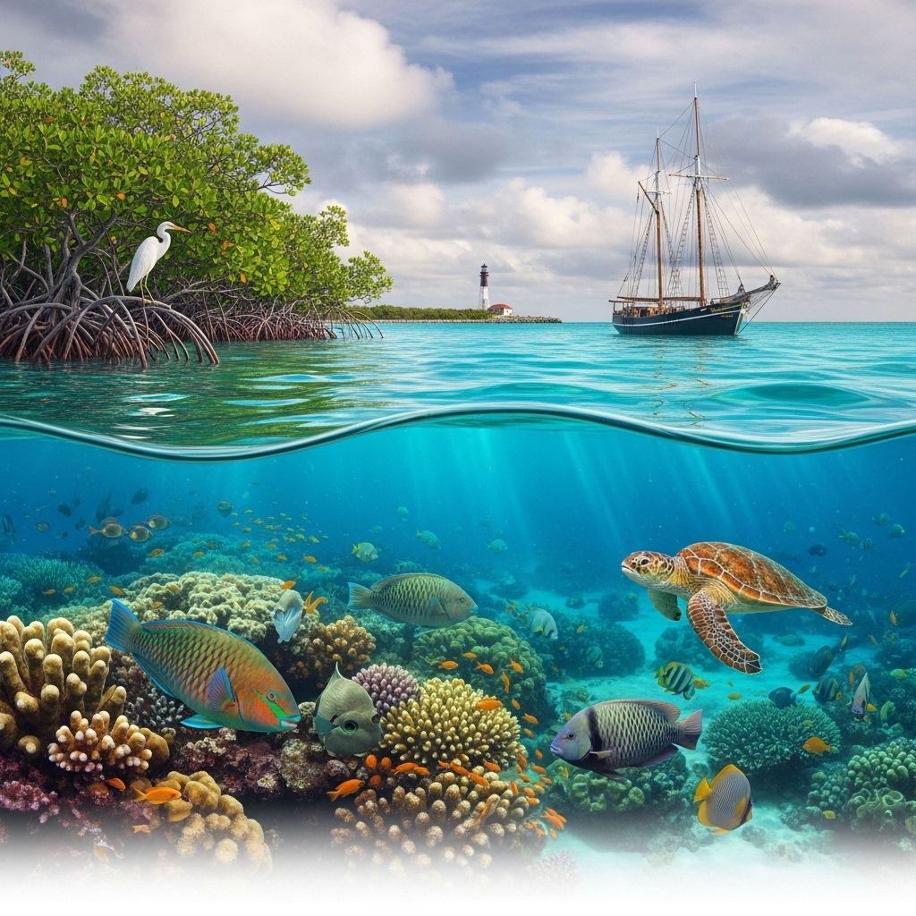 Discover the unique ecosystems, rich history, marine life, and must-see highlights of Biscayne National Park.