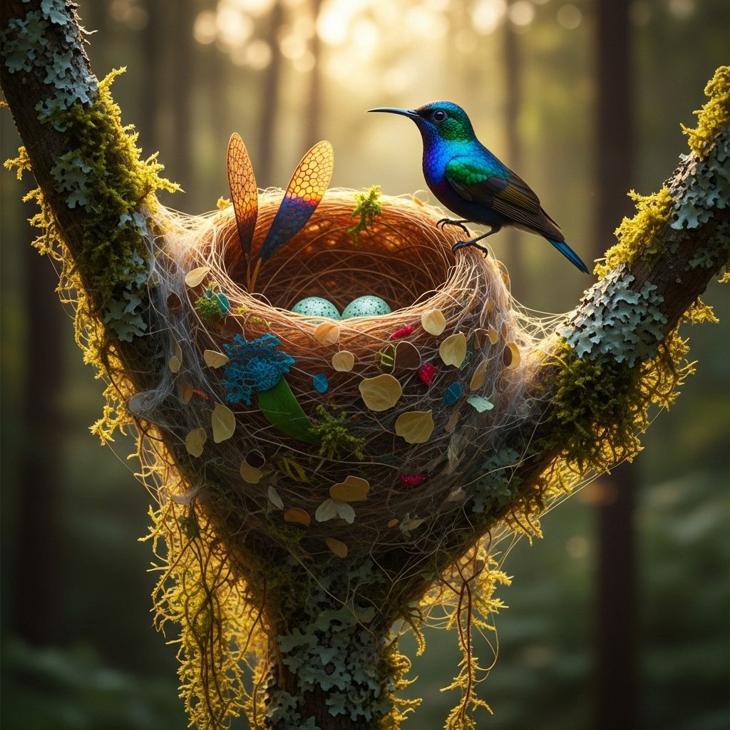 Explore the world’s most fascinating bird nests, from massive communal structures to tiny, intricate cups and inventive urban creations.