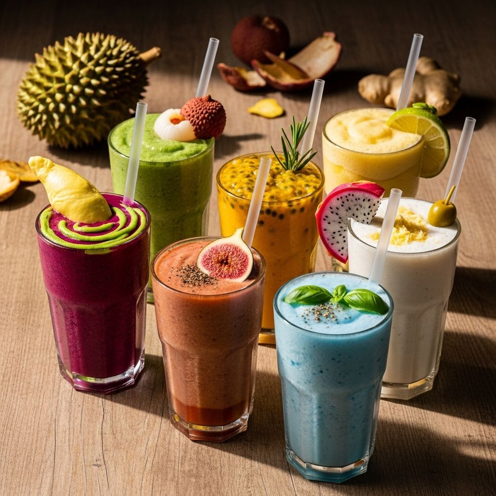 Unleash your tastebuds and level up nutrition with these weird, healthy fruit smoothie recipes loved by dietitians.