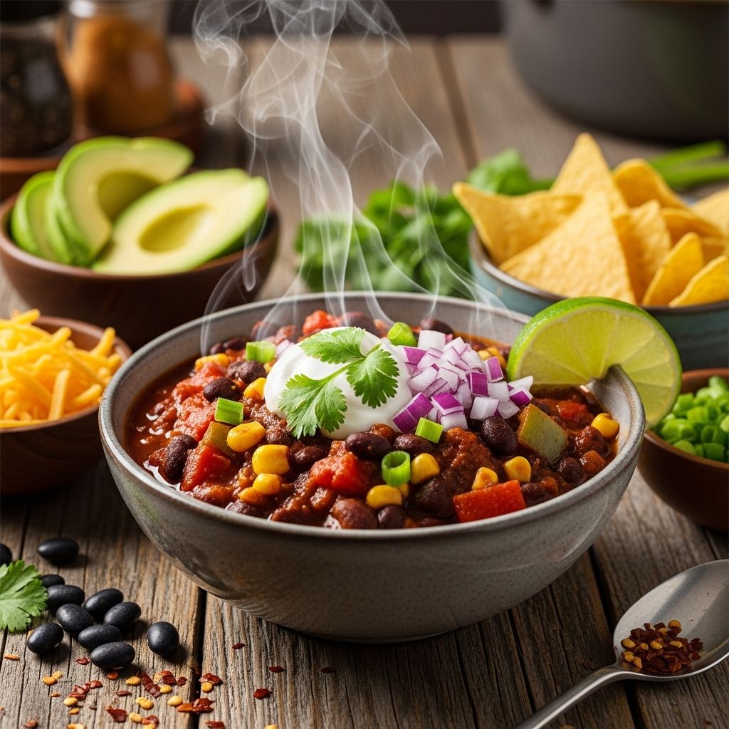 A quick blend of pantry staples and rich cocoa notes for a fulfilling dinner.