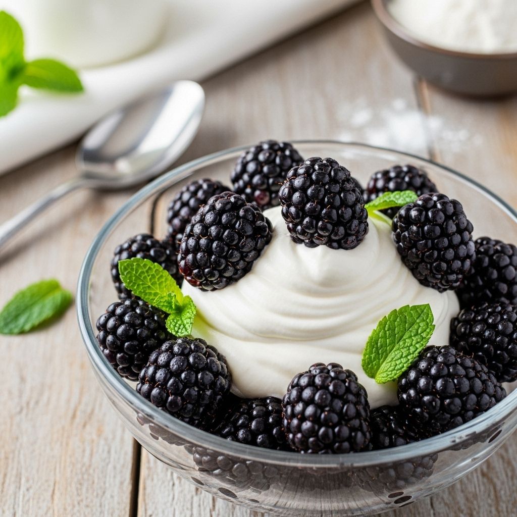 A luscious custard brings bright fruit flavors to life in every elegant spoonful.