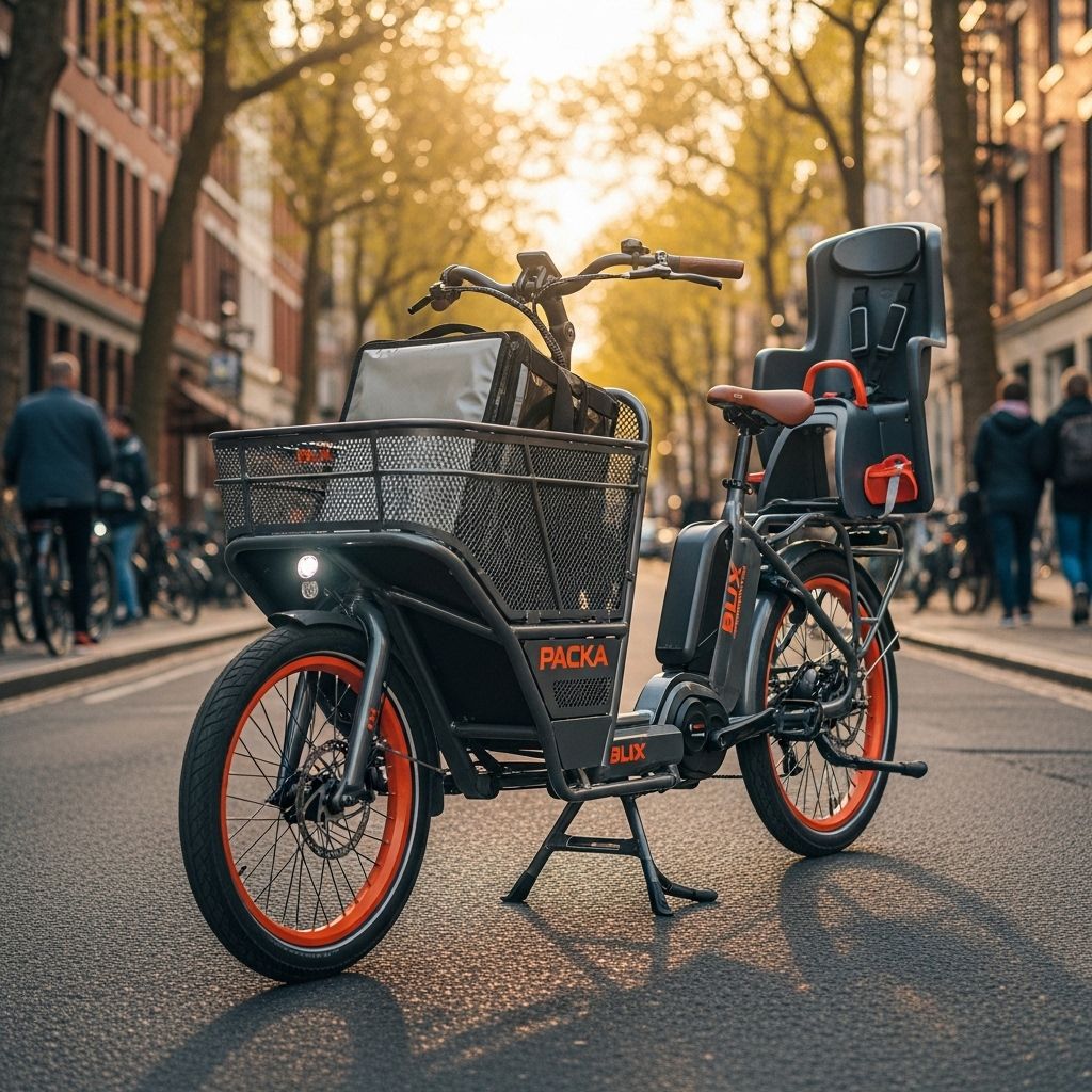 Blix Packa Genie Electric Cargo Bike: Performance, Features, and First Impressions A versatile cargo e-bike with impressive range, modular cargo solutions, and practical design for families and commuters.