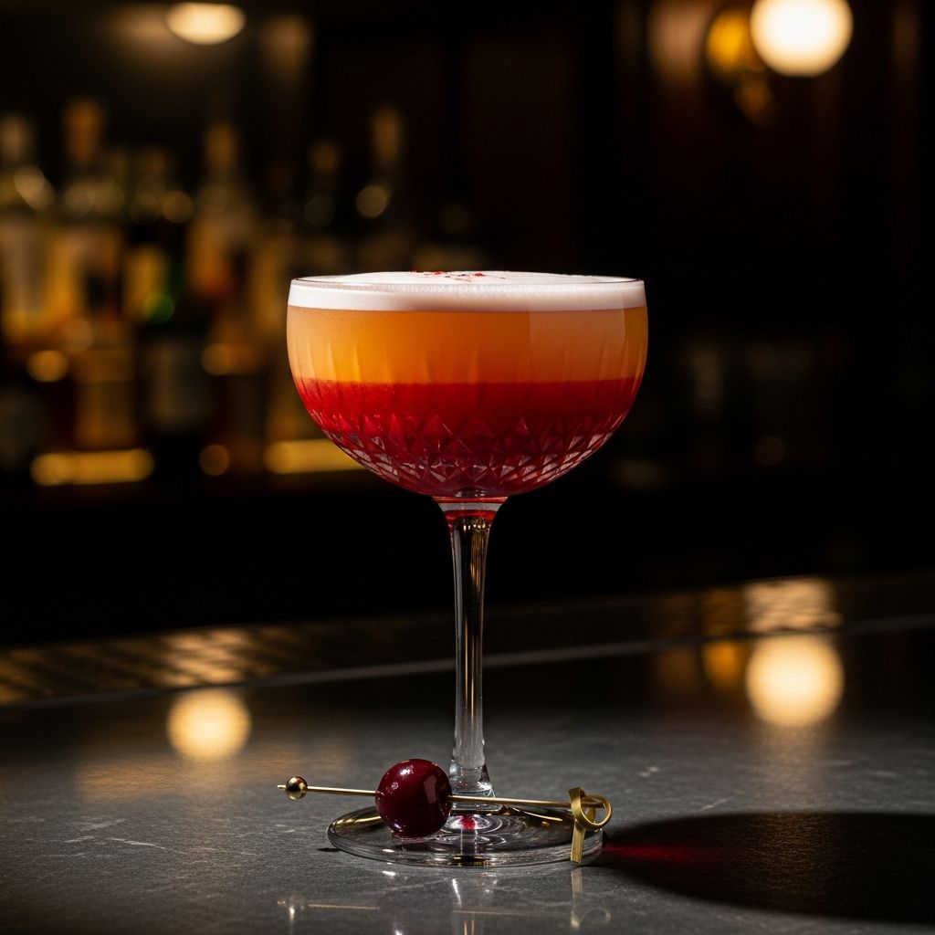 A balanced blend of smoky Scotch, fruit liqueur, and citrus reveals new depths of flavor.