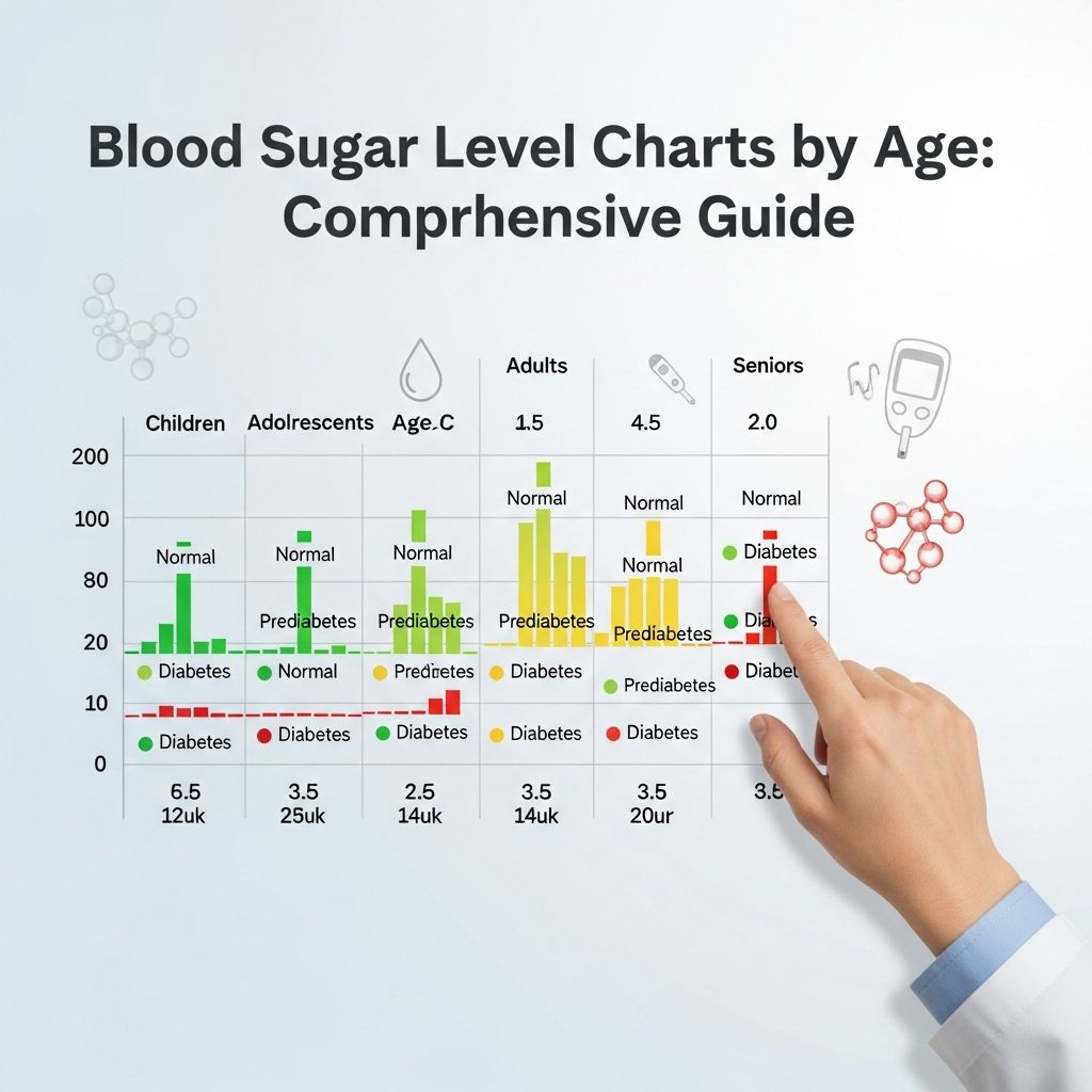 Blood Sugar Level Charts by Age: Comprehensive Guide A complete guide to understanding blood sugar targets by age, recommended levels, and managing glucose for better health.