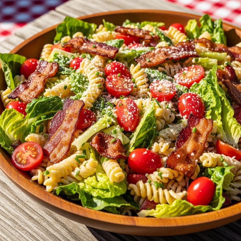 Bold textures and creamy ranch unite for a crave-worthy picnic staple.