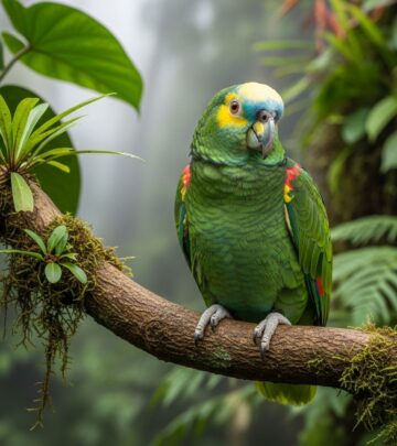 These intelligent birds thrive on attention, interactive toys, and a balanced diet.