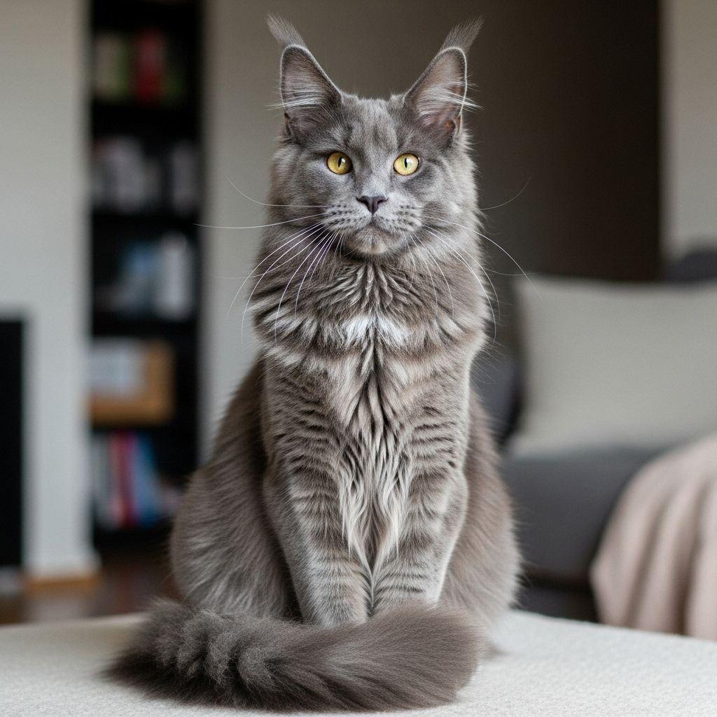 Discover the beauty, temperament, and unique features of the captivating Blue Maine Coon cat.