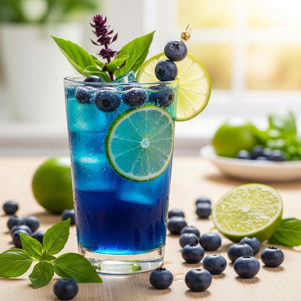 Herb-infused sweetness and vibrant color combine for a visually stunning crowd-pleaser.