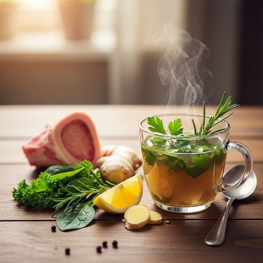 Bone Broth Benefits: Science, Nutrition, and Wellness Insights Traditional elixir meets science to calm digestion, soothe joints, and enhance vitality.