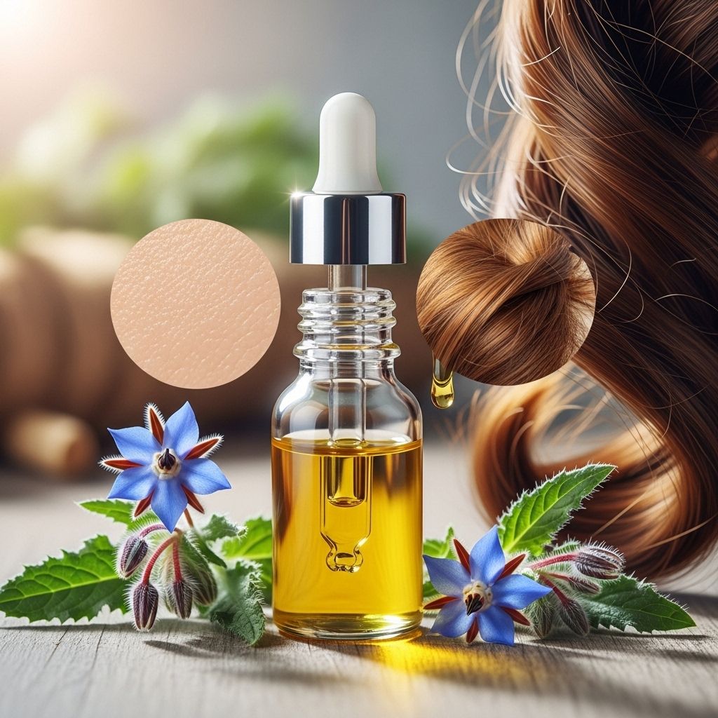 Borage Oil Benefits: A Complete Guide for Skin, Hair, and Health A plant-based elixir that hydrates skin, calms irritation, and fortifies hair.