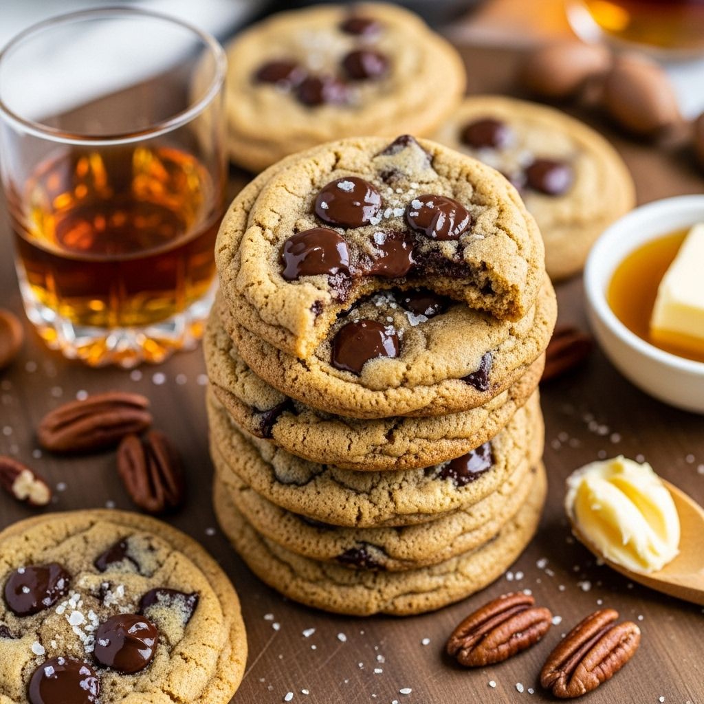 A twist on nostalgia combines nutty richness and gooey pockets of sweetness in each bite.