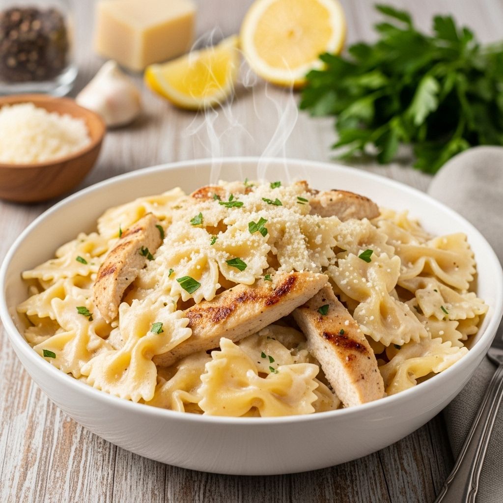A comforting pasta dish that delivers velvety sauce and rich texture to your table.