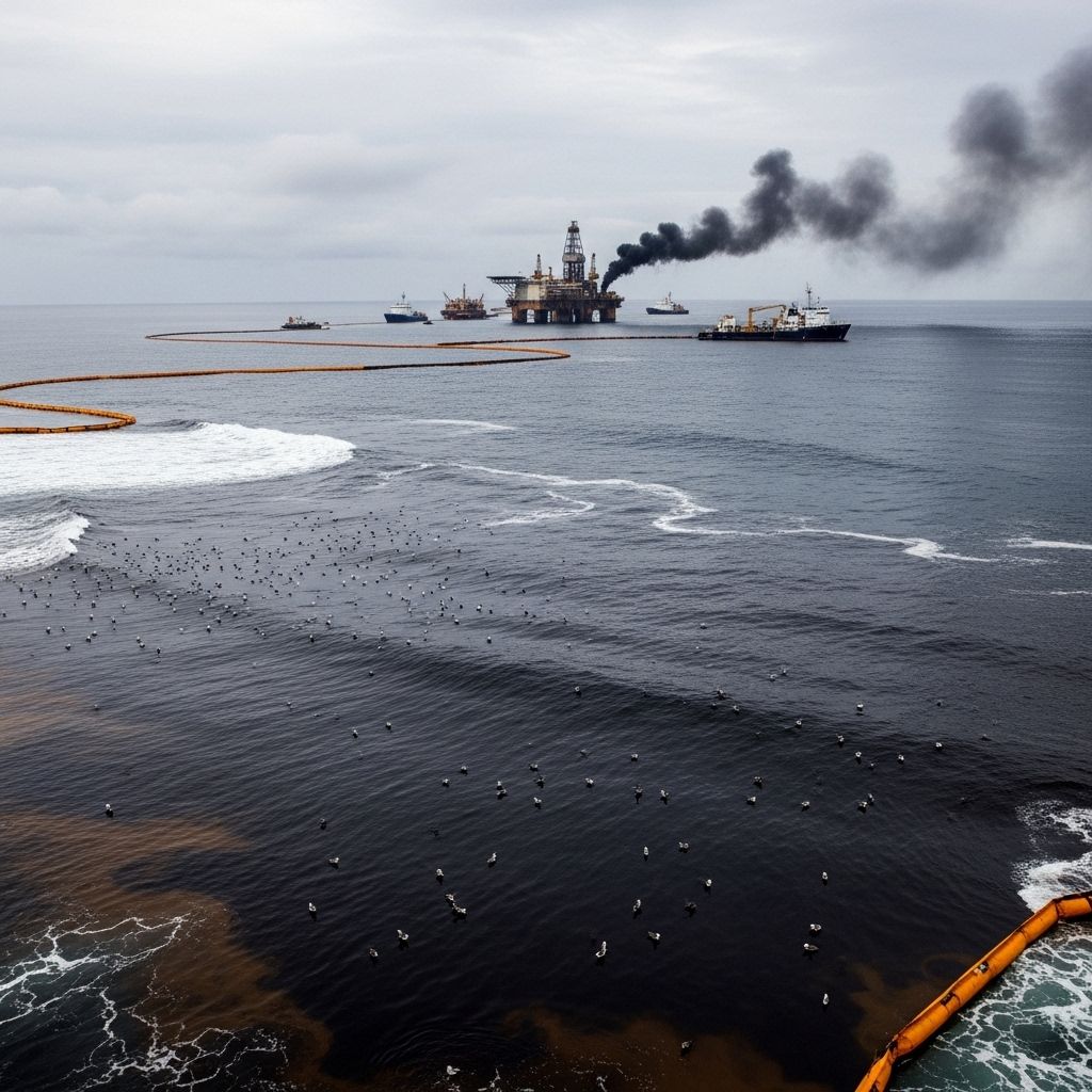 BP Oil Spill: Facts, Timeline, and Lasting Environmental Impact A comprehensive overview of the 2010 BP Deepwater Horizon oil spill, its timeline, causes, and enduring consequences for the Gulf of Mexico and beyond.