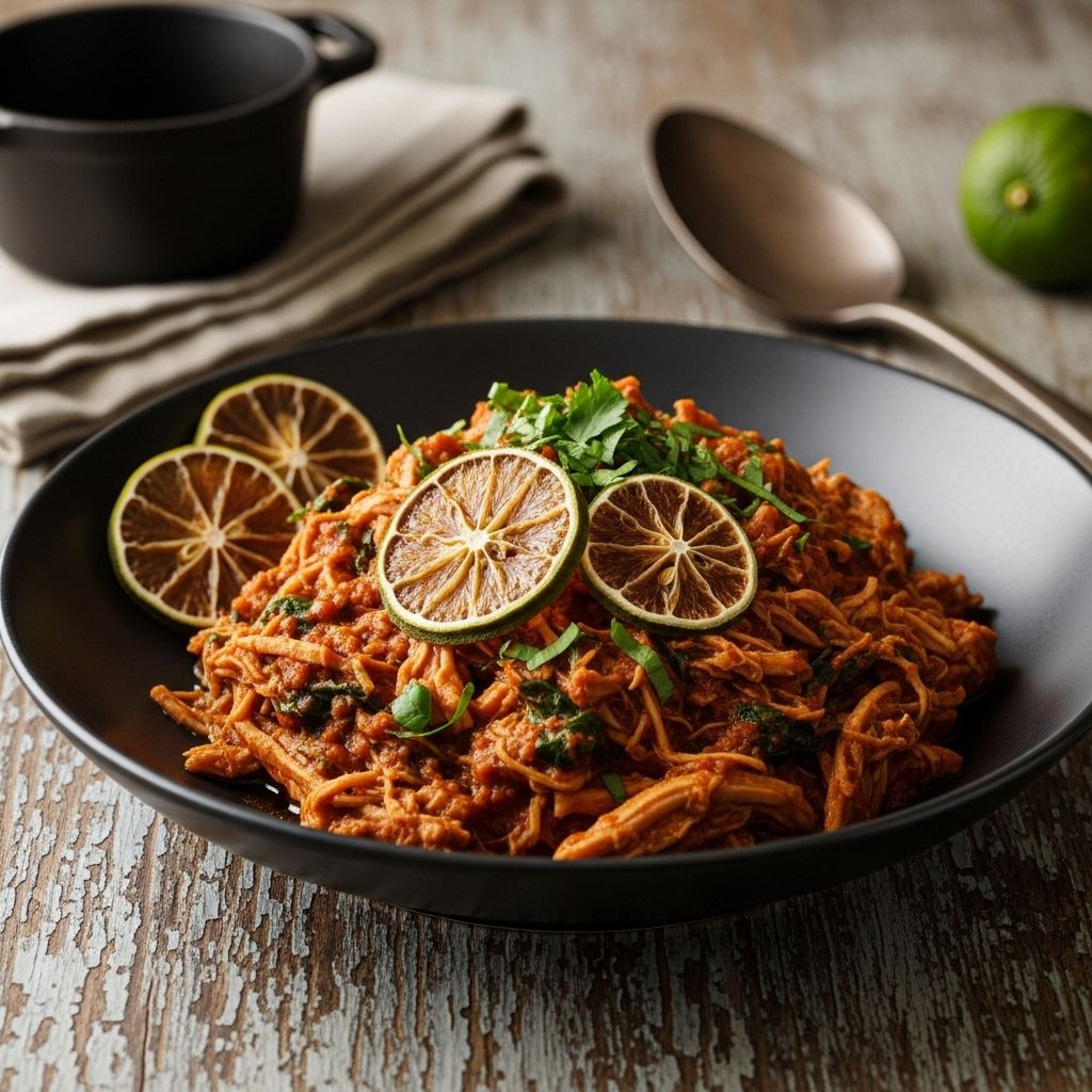 A fusion of Mediterranean and Middle Eastern flavors that warms from the first spoonful.