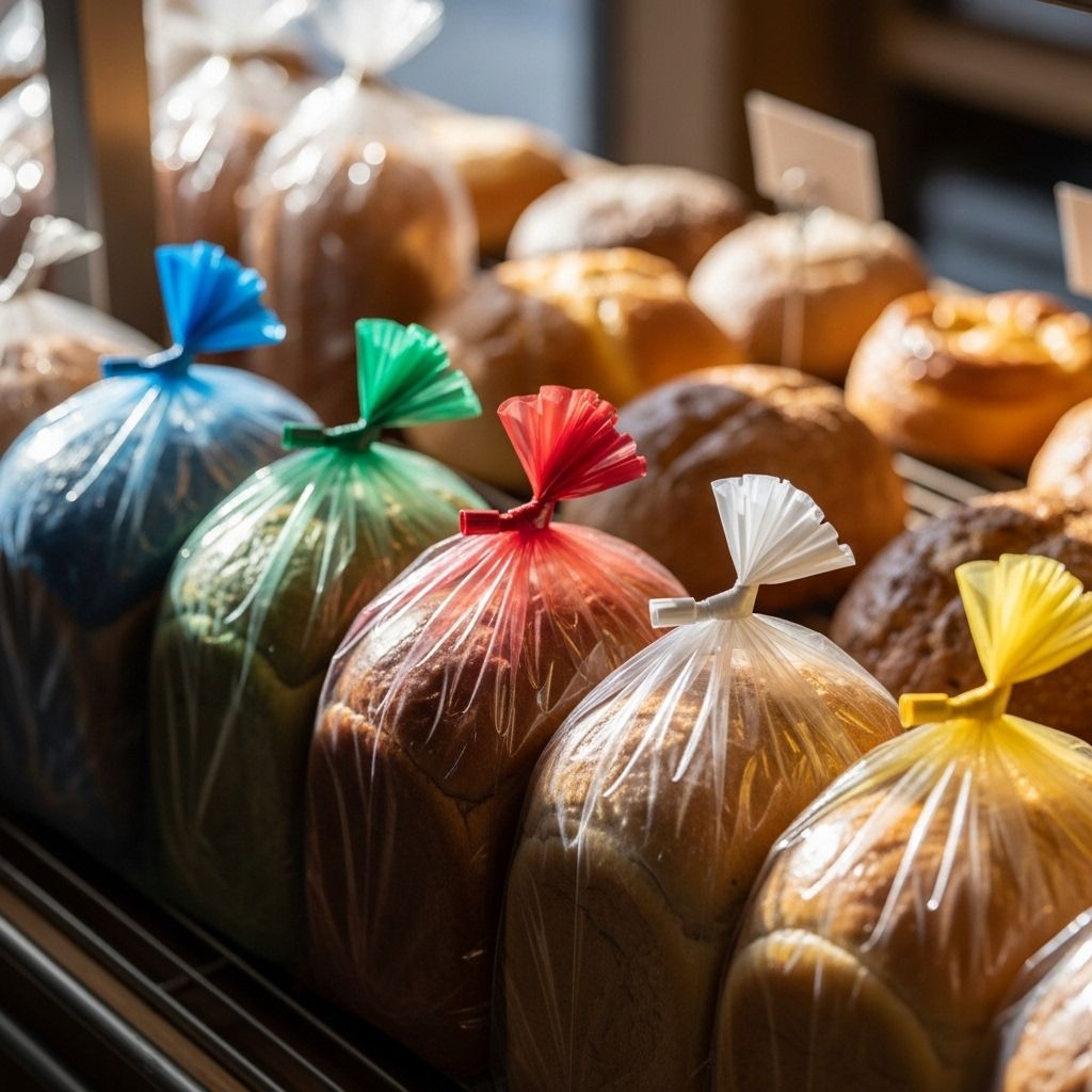 Decode the secret color system of bread twist ties and discover how to pick the freshest loaf at the store today.