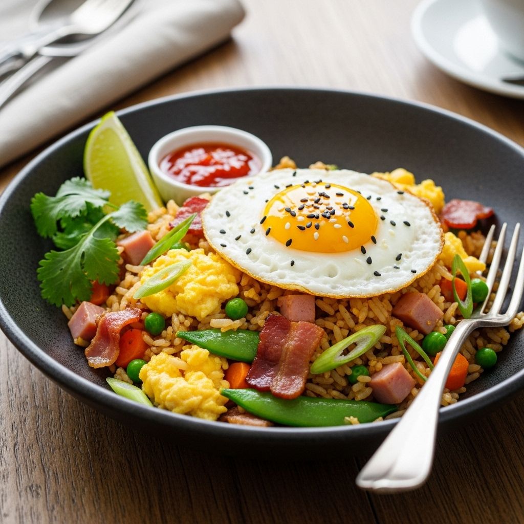 An all-in-one skillet packed with savory flavors to jump-start your morning.