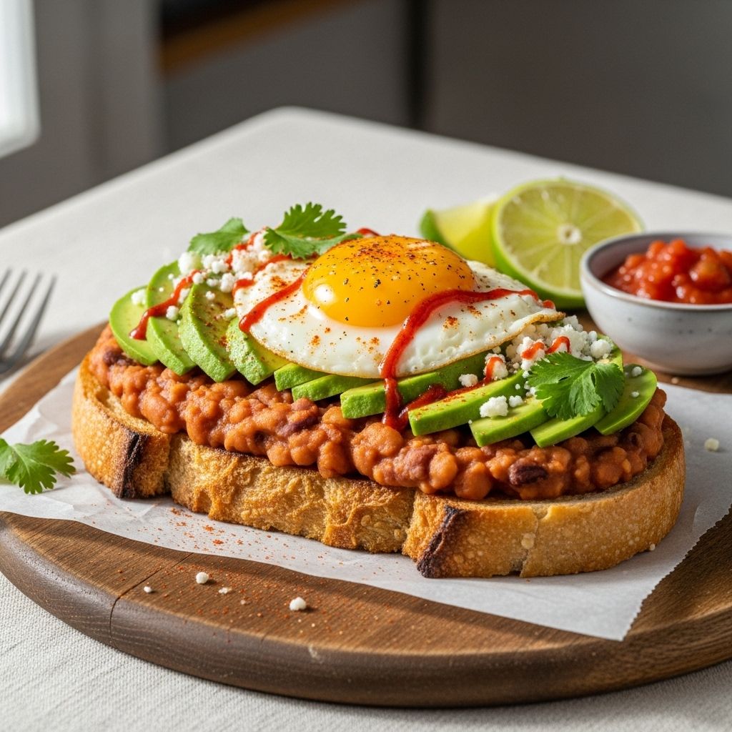 A savory, protein-rich twist brings international flair to your morning routine.