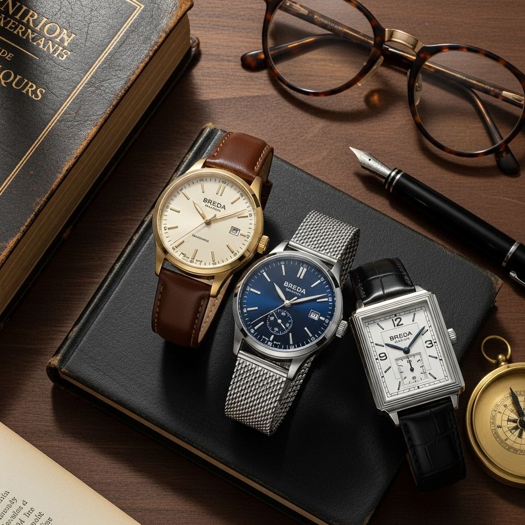 Breda watches fuse sculptural, retro-inspired design with contemporary influences and celebrity appeal to redefine personal style.