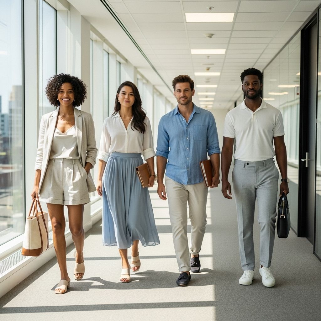 26 Breezy Summer Work Outfits for Stylish Office Days Beat the office chill and summer heat with versatile, polished, and stylish outfit ideas for every work environment.
