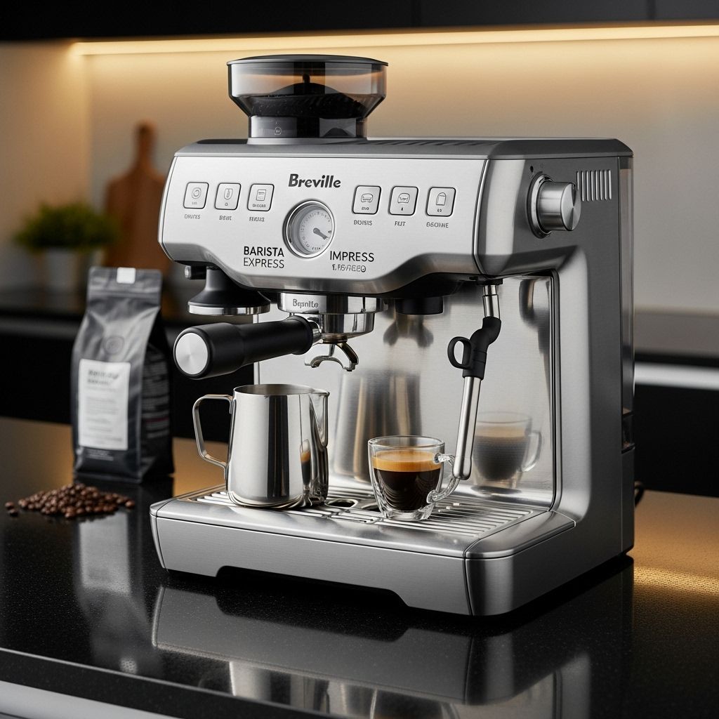 Smart tamping and dose adjustment bring professional-level crema to your home brew.