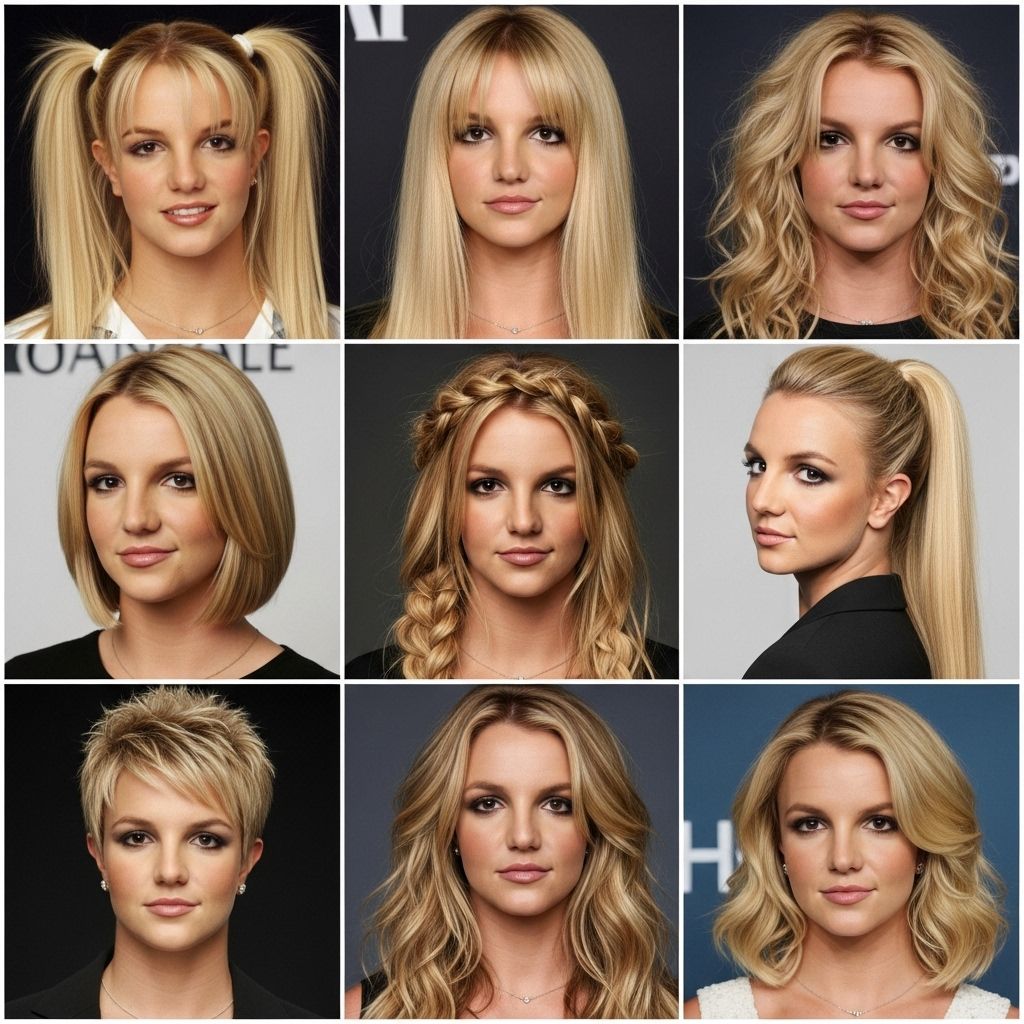 From schoolgirl pigtails to Vegas waves, explore Britney Spears' hair journey through unforgettable eras and cultural influence.