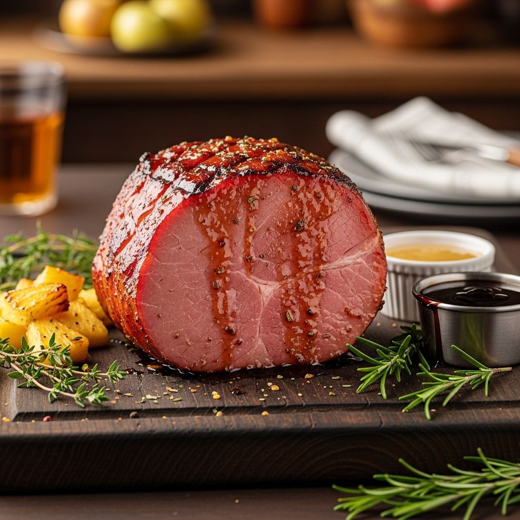 Broiled Ham Steak: A Quick, Classic Family Dinner A foolproof recipe that brings cozy nostalgia and bright flavor to any evening meal.