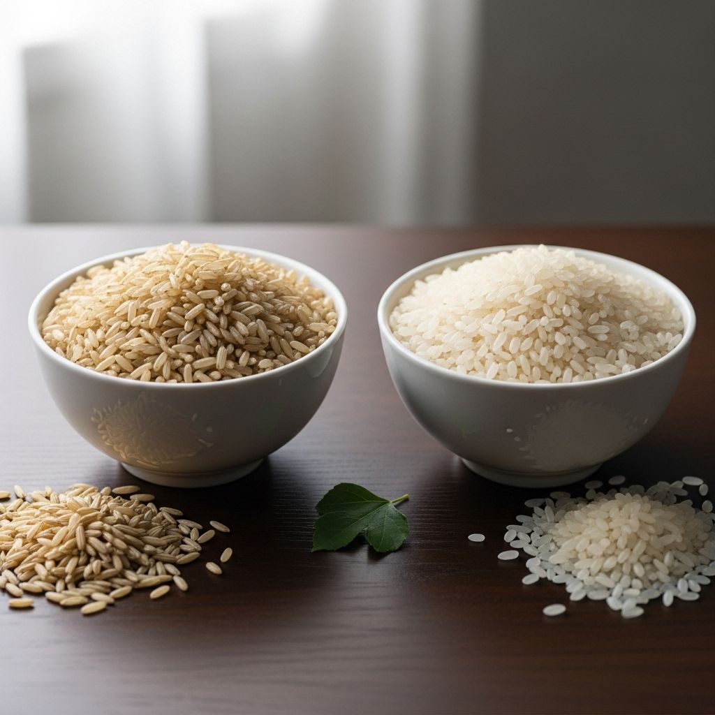 Explore the nutritional profiles, health benefits, and best uses of brown and white rice to help you make informed dietary decisions.