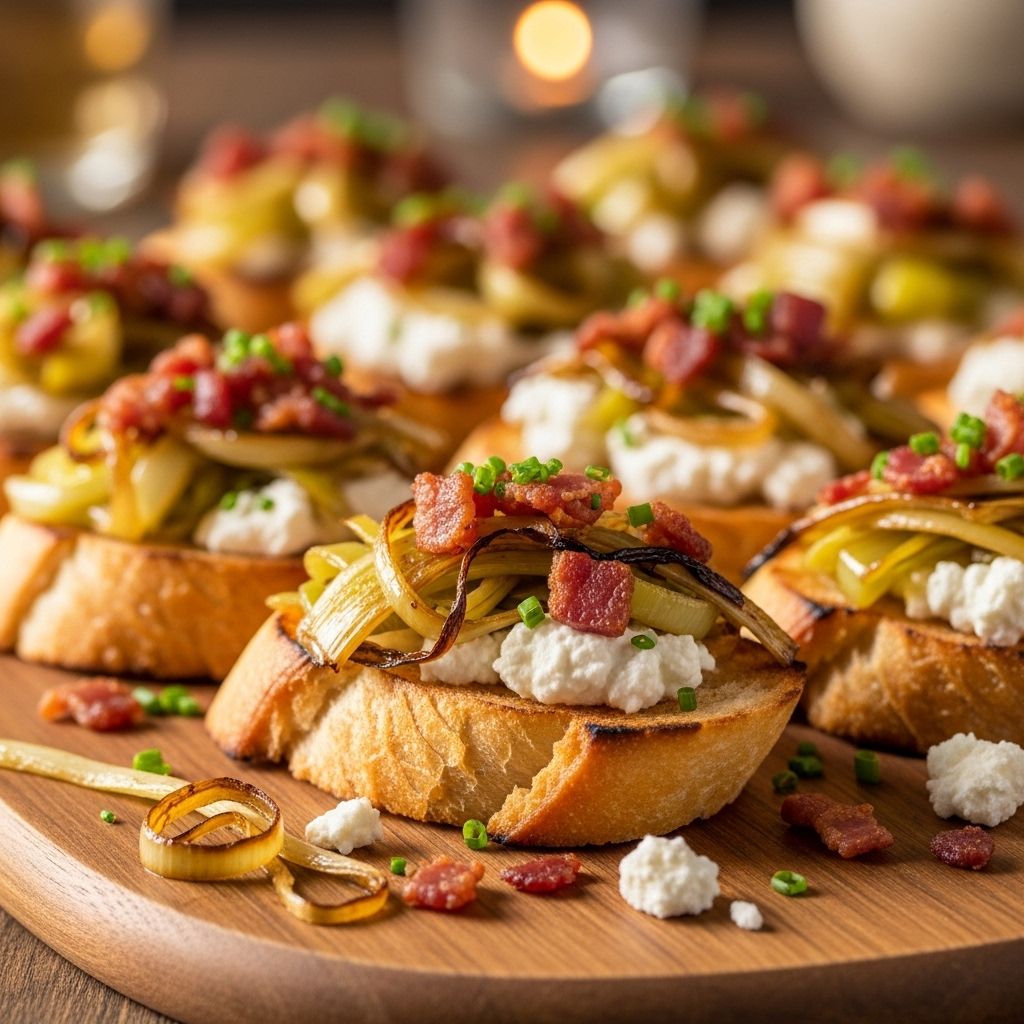 A clever blend of creamy, savory, and crunchy flavors that impress every guest.
