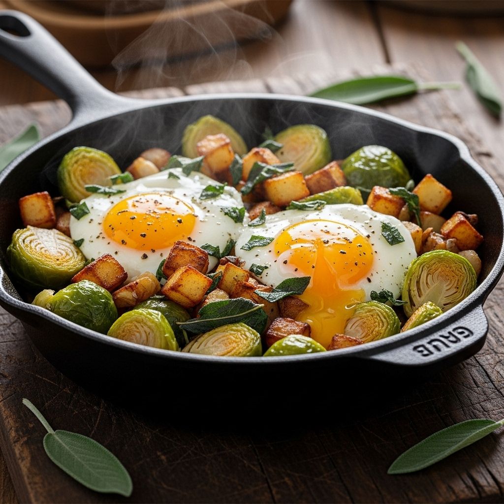 Golden greens and fragrant herbs deliver a satisfying, nutrient-rich meal.