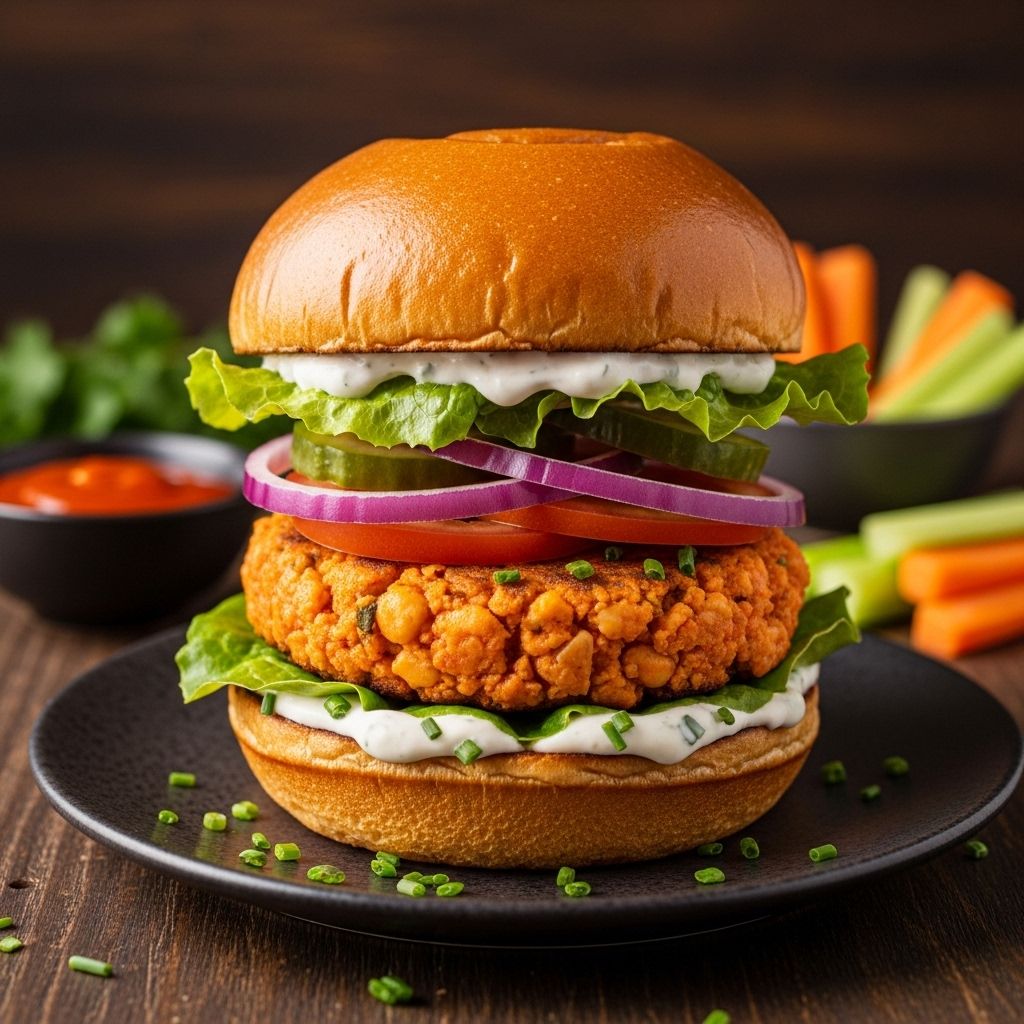 This meat-free creation delivers classic heat and creamy crunch in every bite.