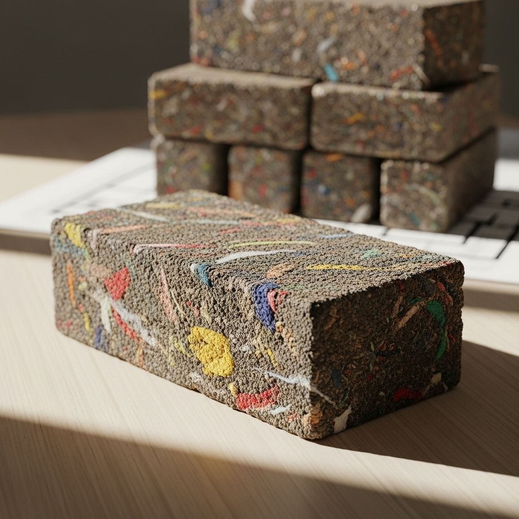 Building Bricks from Textile Waste: FabBRICK’s Sustainable Revolution FabBRICK transforms textile waste into eco-friendly, customizable, and elegant building bricks, paving the way for sustainable architecture.