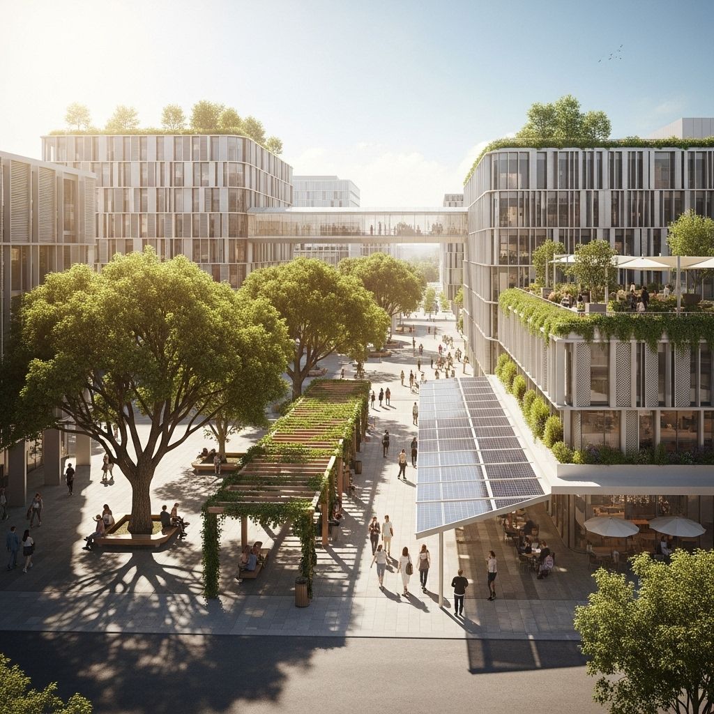 Why Our Cities Must Embrace Shade: Building Adaptation in a Warming World How embracing shade—through trees and innovative design—can help cities adapt to the urban heat crisis and create livable streets.