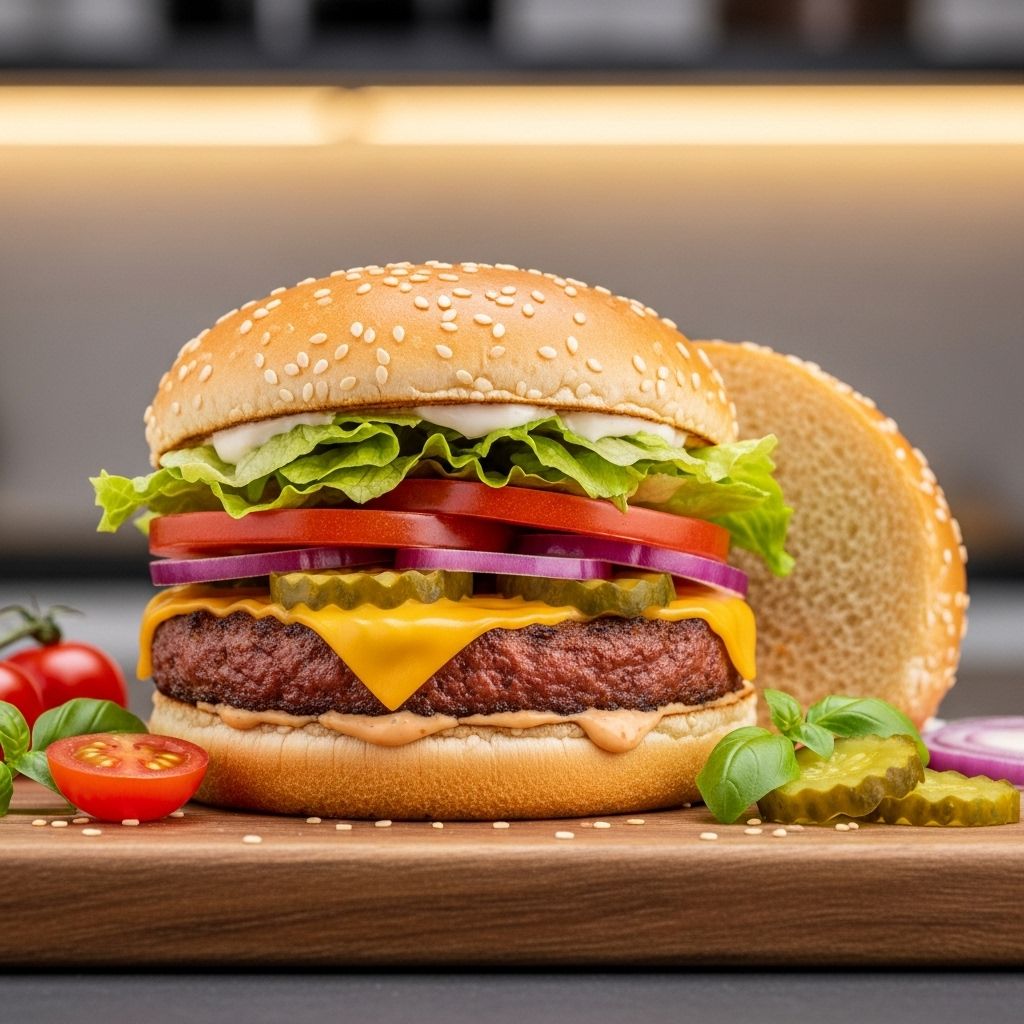 A comprehensive guide to Burger King's Impossible Whopper—its ingredients, nutrition, taste, environmental footprint, and how it compares to the regular Whopper.