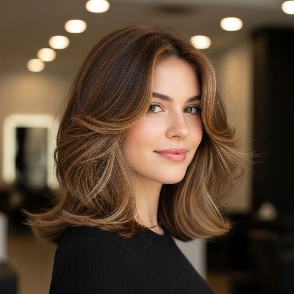 Discover the butterfly bob haircut: the sculpted, bouncy, and versatile look that’s taking over salons for every hair texture and face shape.