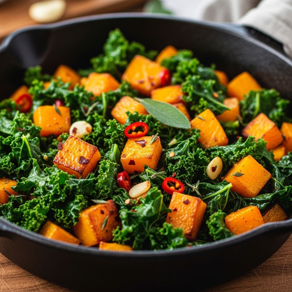 A simple skillet dish that transforms seasonal produce into a cozy, nutrient-packed feast.