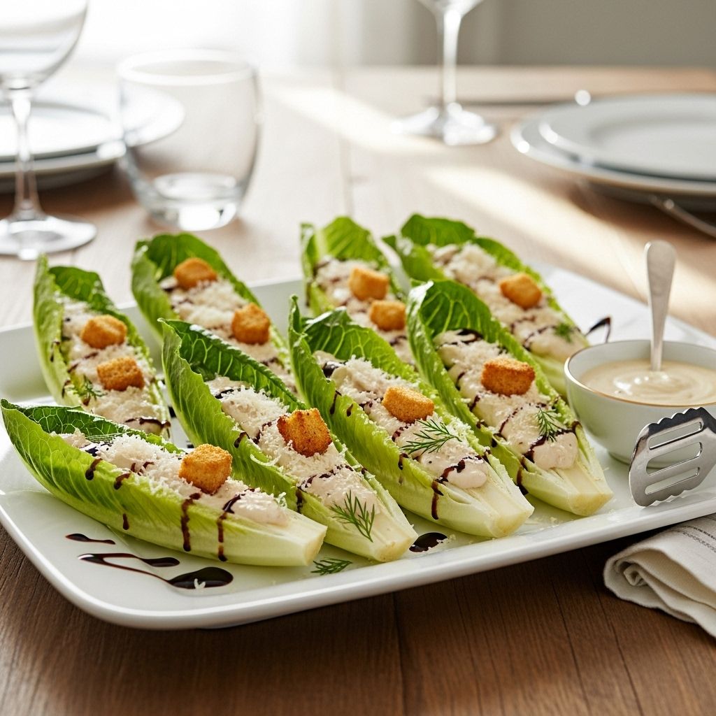 Handheld salad makeovers that bring flavor, texture, and style to any gathering.