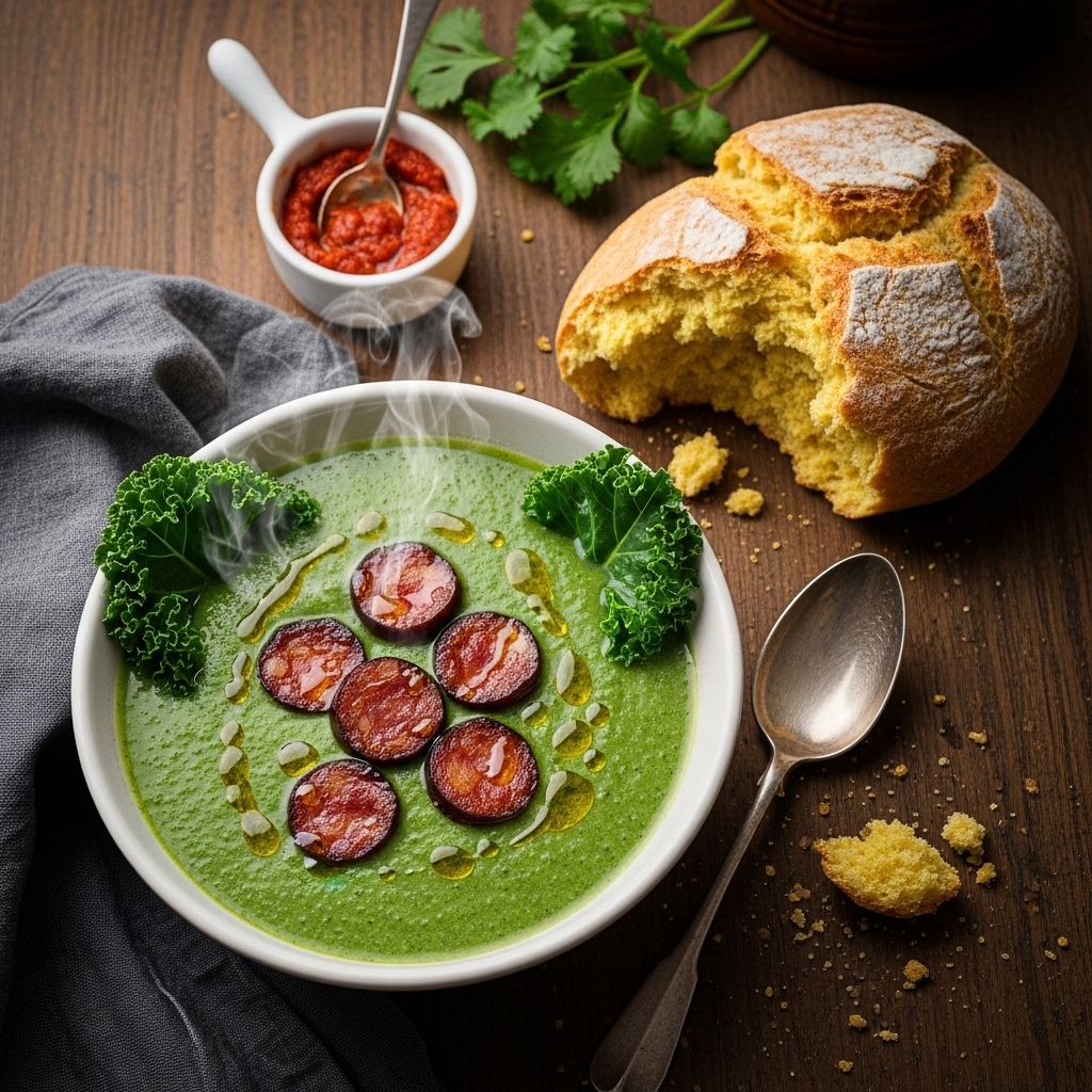 A simple blend of humble ingredients that embodies Portugal’s cozy, flavorful traditions.