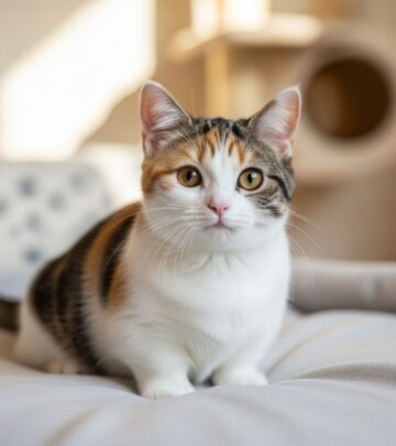 Vibrant tri-color coats and playful energy make a truly captivating feline companion.