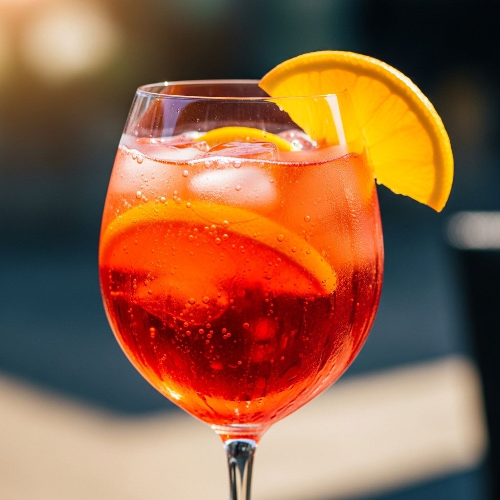 Bittersweet herbal notes and bright bubbles add a refreshing twist to relaxed moments.
