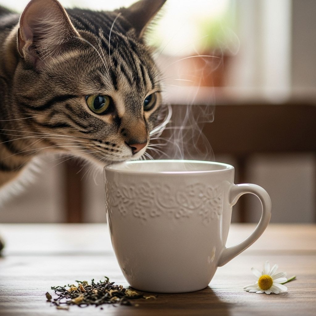 Learn if sharing your favorite tea with your cat is safe, the risks involved, and which herbal teas may actually be beneficial.