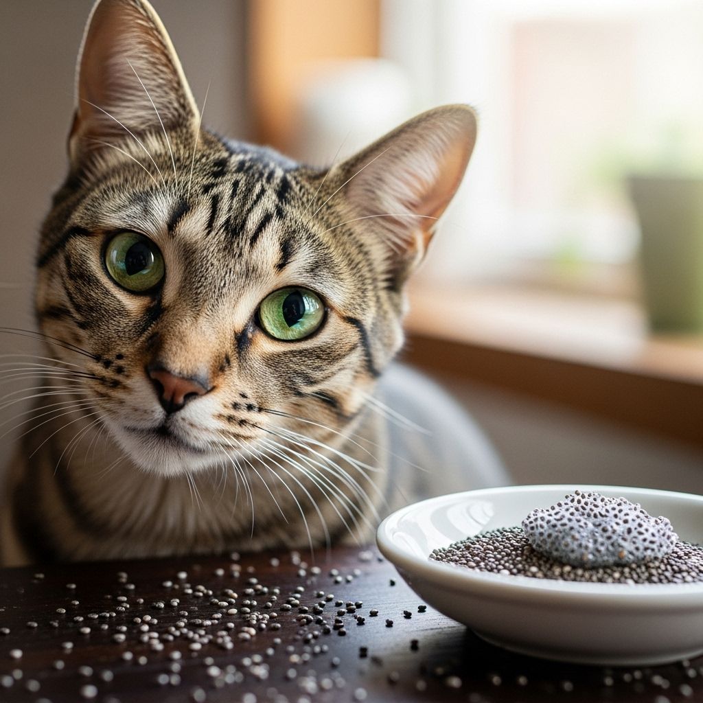 Soaking tiny superfood morsels makes them a safe, occasional dietary boost for felines.