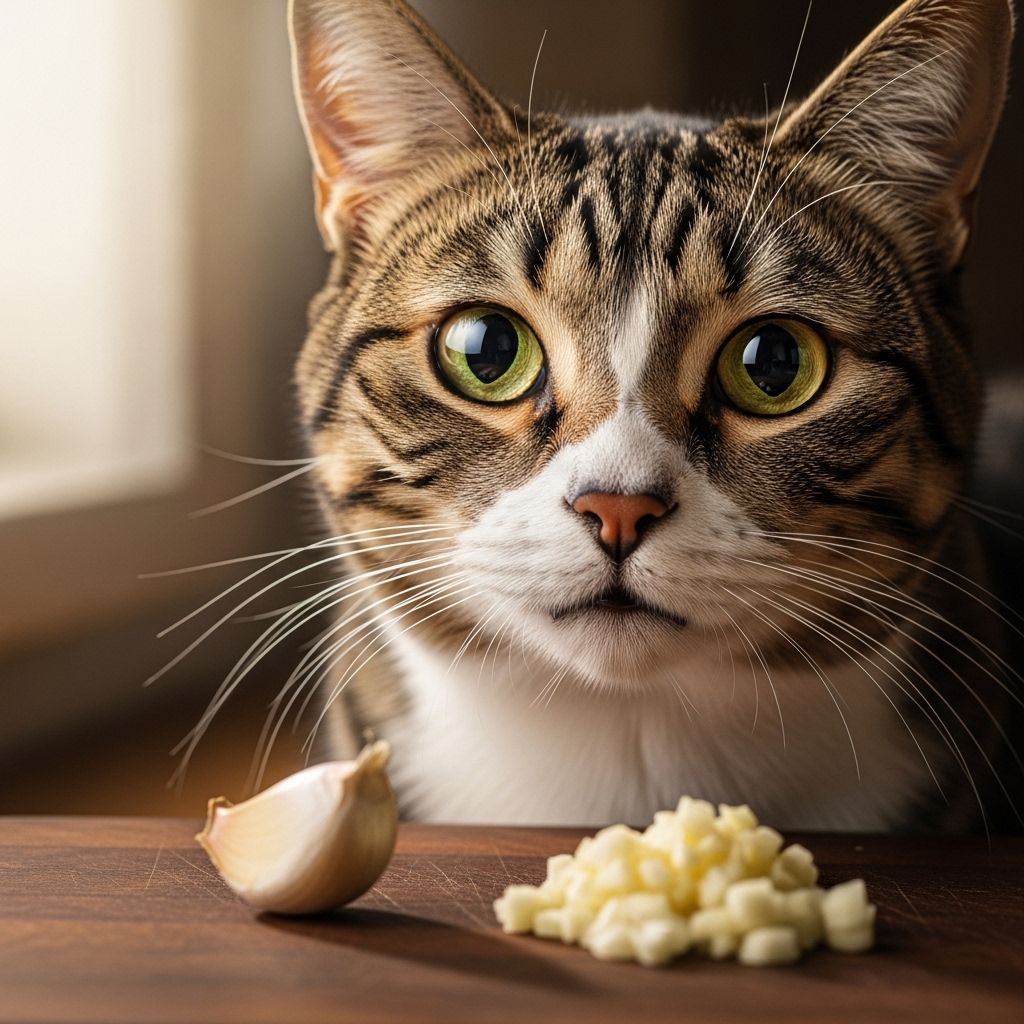 Can Cats Eat Garlic? Understanding Risks, Symptoms, and Safety Tiny Allium family foods can cause severe harm and require swift veterinary attention.