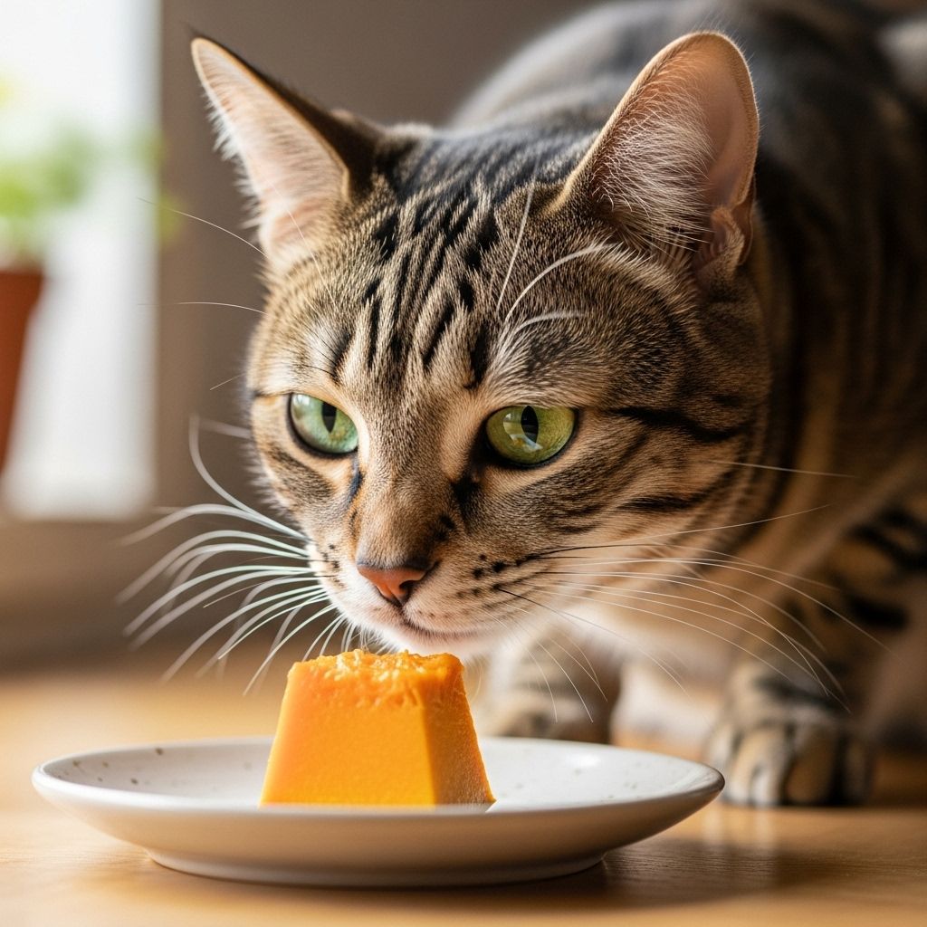 A nutritious fall treat to support your cat’s digestion and reduce hairballs safely.