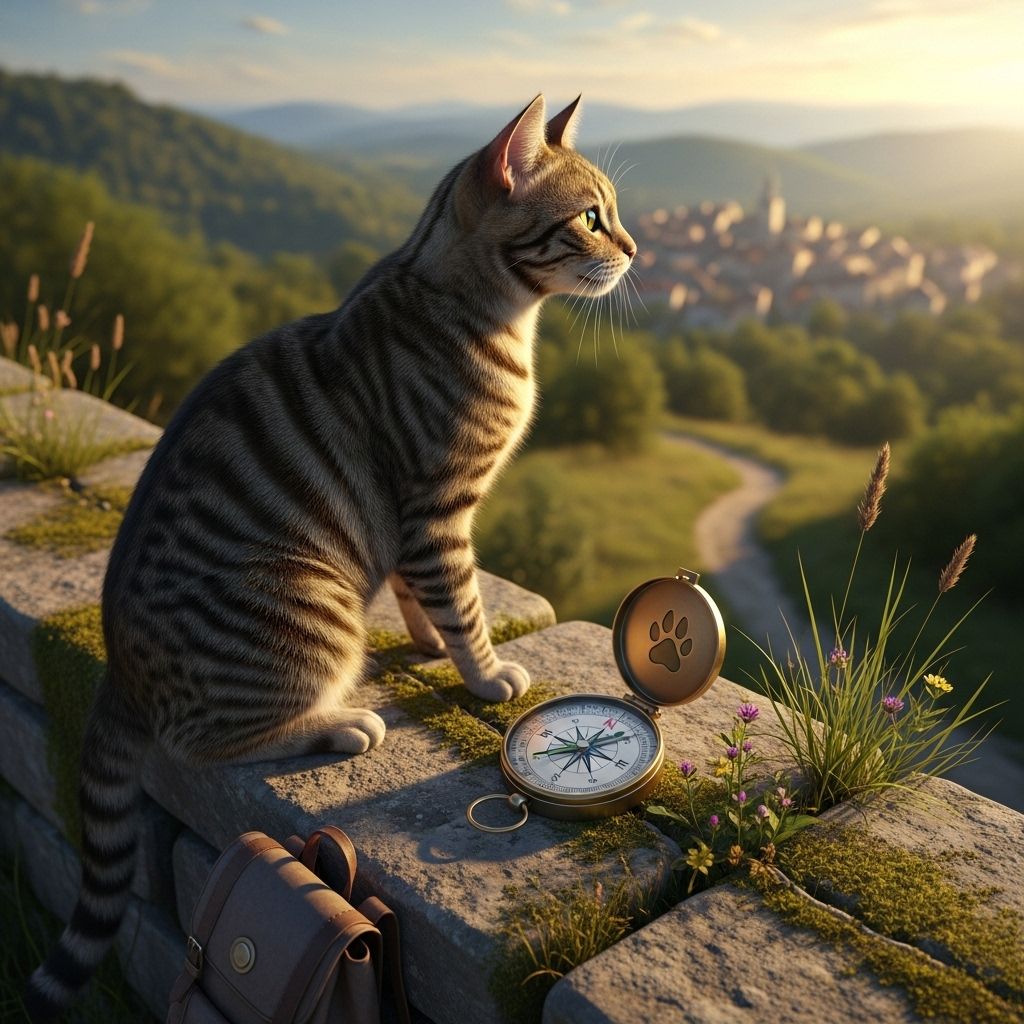 Feline navigational powers blend instinct and memory to guide lost cats back to familiar territory.